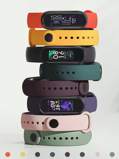 Silicone strap for 5 6 7 Xiaomi  Watch