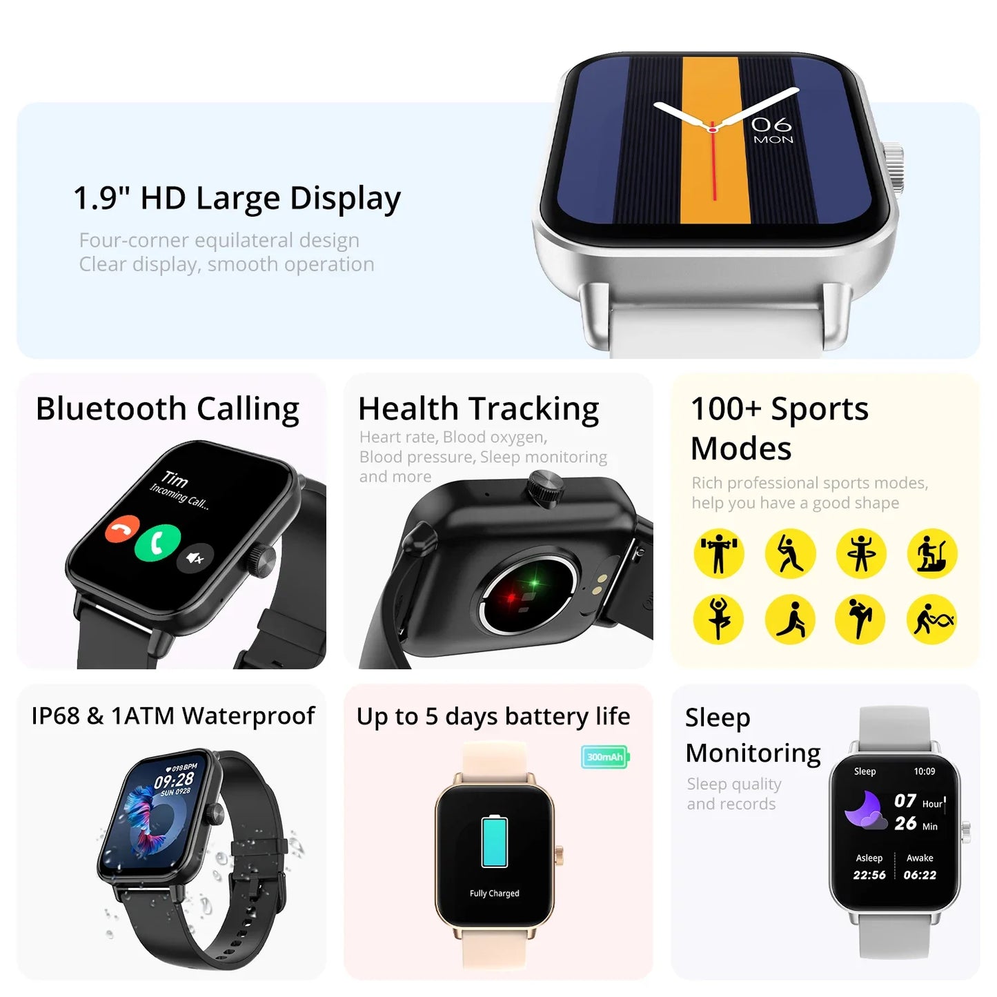 Voice Calling Smart Watch