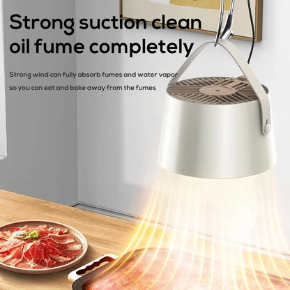 USB Portable Mini Suction Cooker Hood