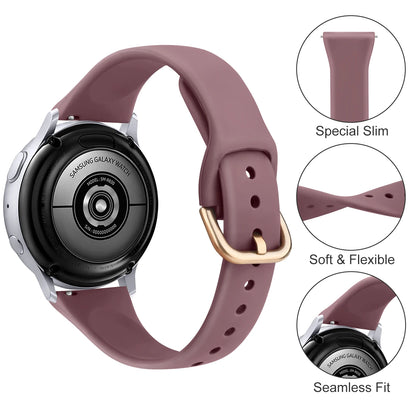 Slim Silicone Strap For Samsung Galaxy Watch