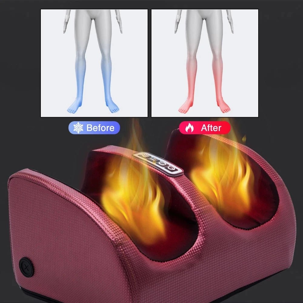 Electric Foot Massager Shiatsu Kneading